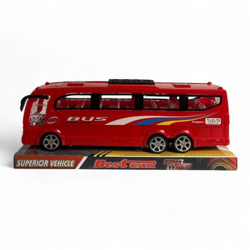 Busz, lend., belátós, 2 szín, 26x10 cm plf.