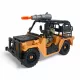 Katonai játékautó, 27x18 cm, strapabíró és részletgazdag.