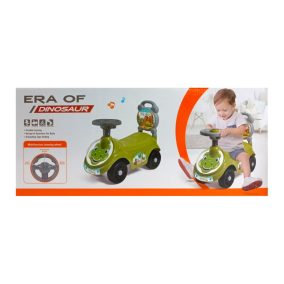   Ráülős, Gurulóka, el., zenél, Dínó forma,50x21 cm dob.