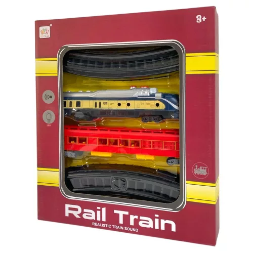 Vonat klt., IC, el., hang+fény, 32x37 cm dob.