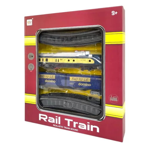 Vonat klt., IC, el., hang+fény, 32x37 cm dob.