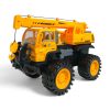 Teherautó munkagépes lendkerekes játék, 30x23 cm méretben.