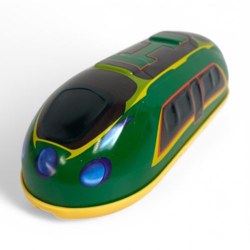 Fém vonat, hátrah., oda-vissza megy, 6 féle, 12 cm, 12/disp.