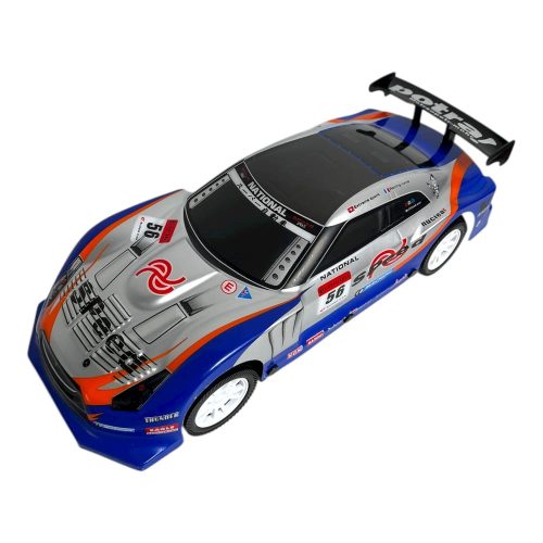 Autó, sportos, fóliatestű, lend., 2 szín, 36x12 cm plf.