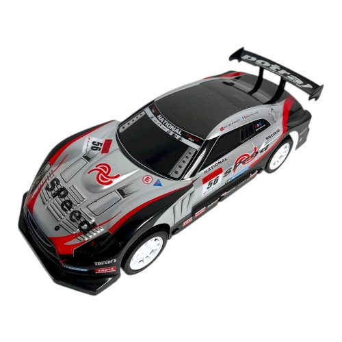 Autó, sportos, fóliatestű, lend., 2 szín, 36x12 cm plf.