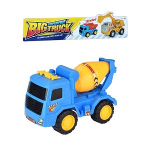   Teherautó betonkeverő homokozóba, szabadonfutó, 38x30 cm.