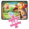Tündéres puzzle szett 24-60 db-os, 4 az 1-ben gyerekeknek.