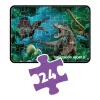 Dinós 4 az 1-ben puzzle készlet: 24-60 db-os képek