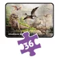 Dinós 4 az 1-ben puzzle készlet: 24-60 db-os képek