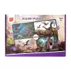 Dinós 4 az 1-ben puzzle készlet: 24-60 db-os képek