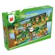 Vadállatos 4 az 1-ben puzzle készlet, 24-60 darabos képek.