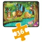   Vadállatos 4 az 1-ben puzzle készlet, 24-60 darabos képek.