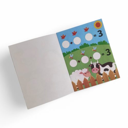 Nyuszi mintás nyomdakészlet gyerekeknek, kreatív játék.