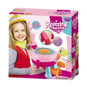   Kötő készlet: kézi kötőgép fonallal, 29x29 cm-es méretben.