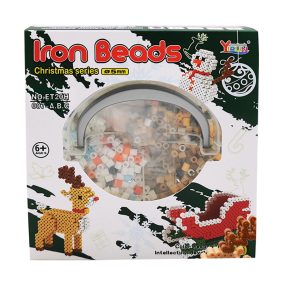   Vasalós gyöngy készlet 4 sablonnal, kreatív játék gyerekeknek.