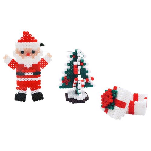 Vasalós gyöngy készlet 4 sablonnal, kreatív játék gyerekeknek.