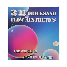 Dekorációs mozgó homokóra, 20x20 cm, modern dizájnnal.