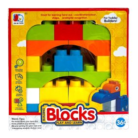 Építőkocka klt., Gabi, 20x23 cm dob.