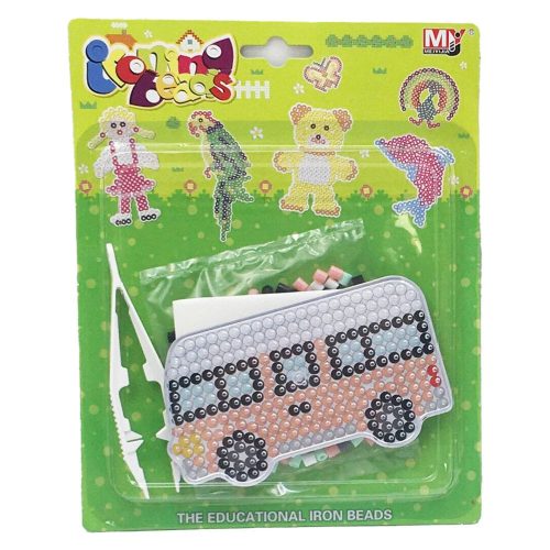 Vasalós gyöngy klt., járművek, 4 féle, 22x17 cm lapon