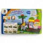   Farm építő készlet, 45 db-os, kreatív játék gyerekeknek.