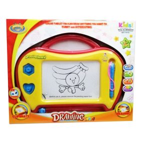   Mágneses tábla vasporos formanyomóval, kreatív játék gyerekeknek.