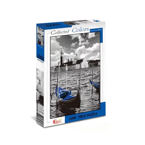 1000 db-os kikötő puzzle, 70x50 cm kép, 37x27 cm dobozban.