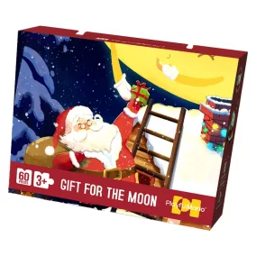   60 darabos, 26x20 cm-es puzzle gyerekeknek, élénk színekkel.