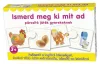 Keresd a párját: párosító puzzle játék gyerekeknek, 12 féle.