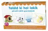 Keresd a párját: párosító puzzle játék gyerekeknek, 12 féle.