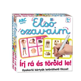   Törölhető fejlesztő kártyák gyerekeknek számok tanulásához.