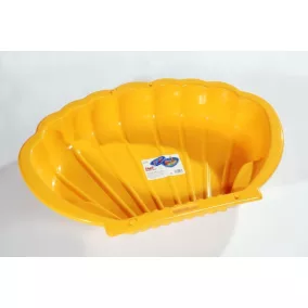 Kagyló alakú homokozó/medence, 4 színben, 108x78x18,5 cm