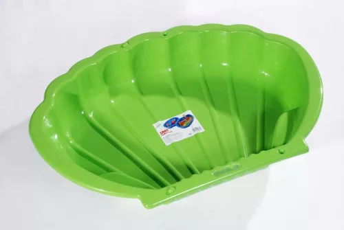 Kagyló alakú homokozó/medence, 4 színben, 108x78x18,5 cm