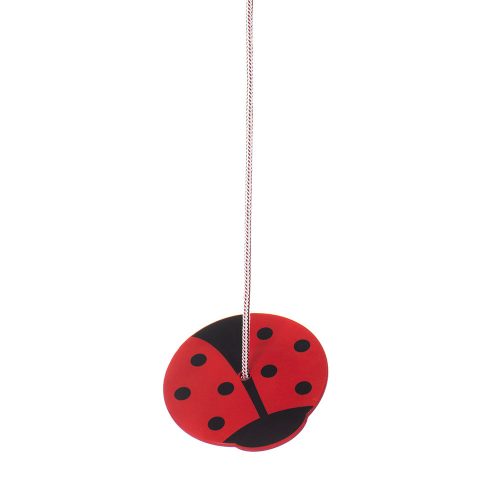 Fa korlaphinta katica formával, 30 cm gyermekeknek.