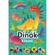 Dínók kifestő matricákkal