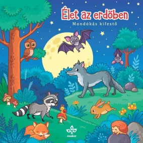 Élet az erdőben - Mondókás kifestő