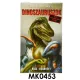 Dinoszauruszok kvartett kártyajáték, szórakoztató családi játék.