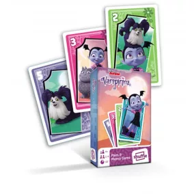   Vampirina memória kártyajáték gyerekeknek, 6x9 cm méretben.