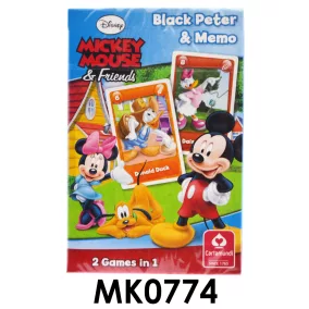 Mickey Mouse mini memória kártyajáték gyerekeknek.