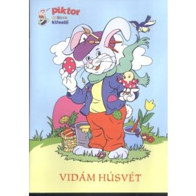 Vidám húsvét - Kifestő