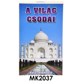   A Világ csodái kártyajáték - Fedezd fel a világ 7 csodáját!