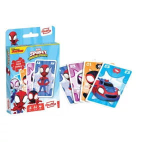   Spidey és barátai 4 az 1-ben kártyajáték memória és reflex fejlesztésére.