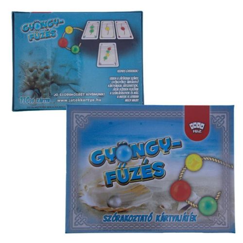 Kártya, Gyöngyfűzés, 4 éves kortól, 13,5x10,5 cm dob.