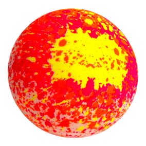 Labda, neon paca, 14 cm