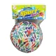 Splash vízi labda, 15 cm-es, hálós kivitelben, szórakozáshoz.