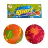 Színes splash labda, 2 darabos szett, 15 cm, hálós csomagolásban.