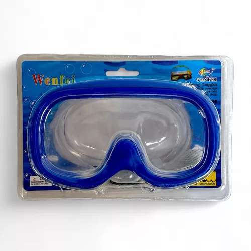 Szilikon búvárkészlet maszk, 4 színben, 19x13 cm méretben.