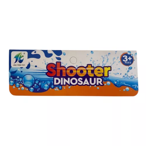 Szerelhető dínó figurás vízipisztoly, 2 féle csavarhúzóval.