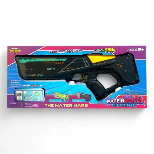 Duplacsövű vízipisztoly USB töltővel