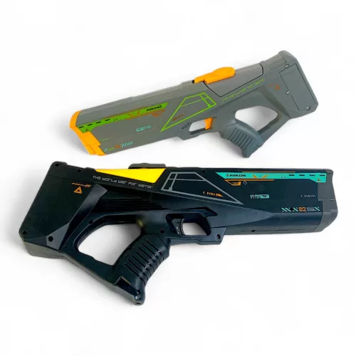 Duplacsövű vízipisztoly USB töltővel