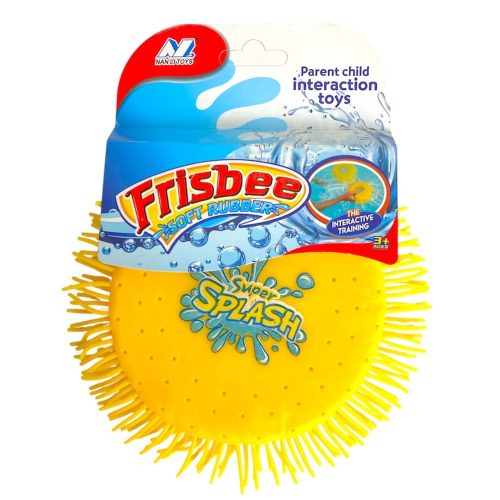 Splash frizbi, nyunyókás, 2 szín, 13x18 cm lapon